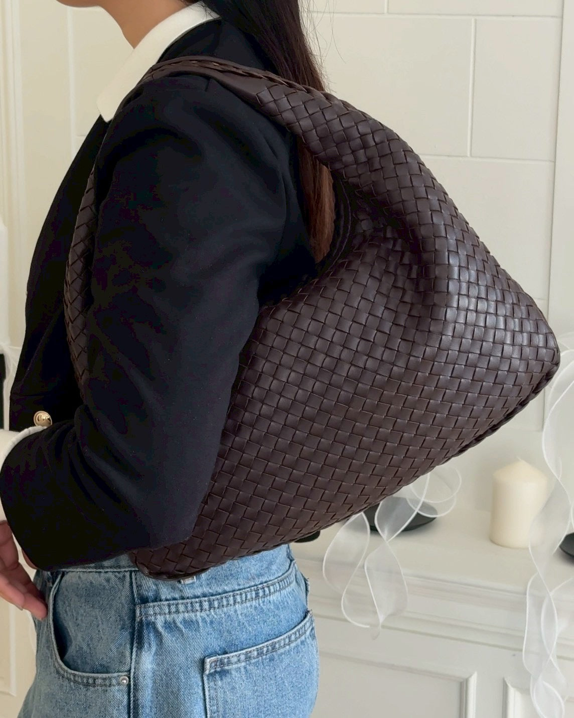 Bottega veneta hobo Brown S