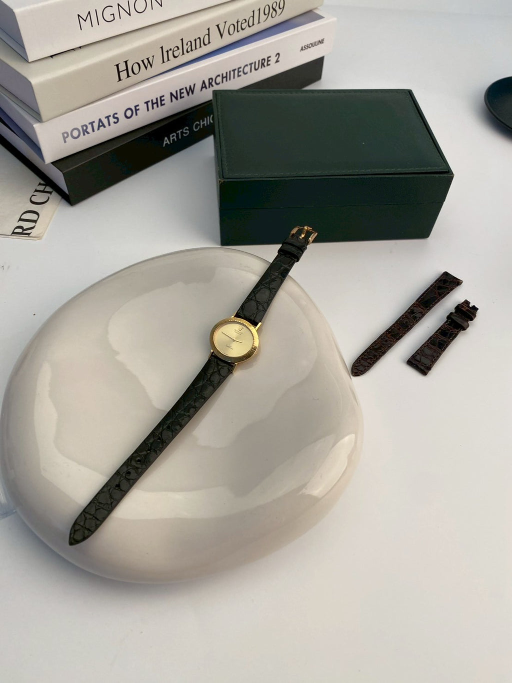 Rolex K18 YG cellini gold dial