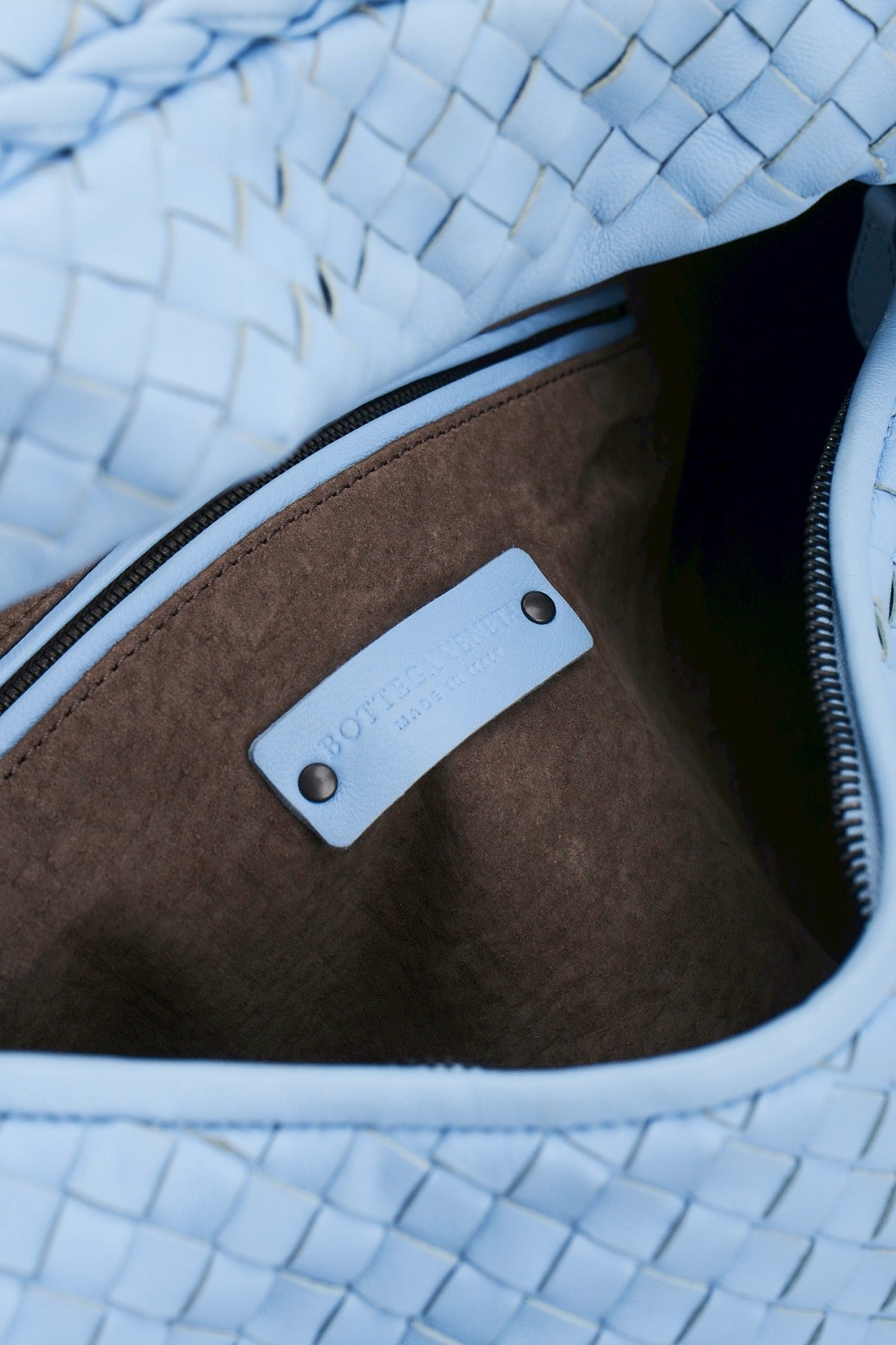 Bottega Veneta hobo blue Large