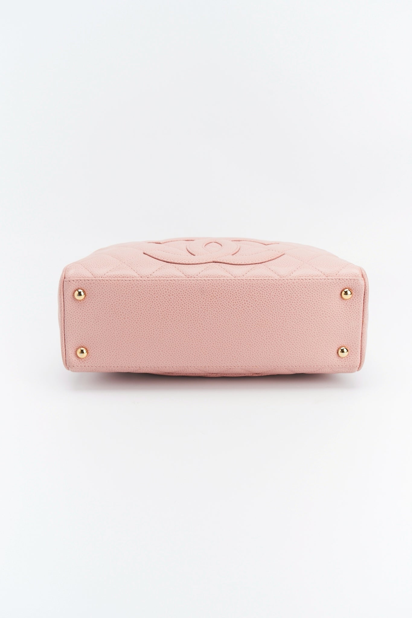 Chanel mini boston pink