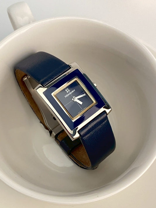 Ysl blue dial c.1024
