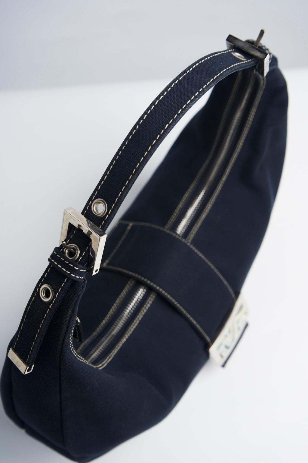Fendi denim hobo