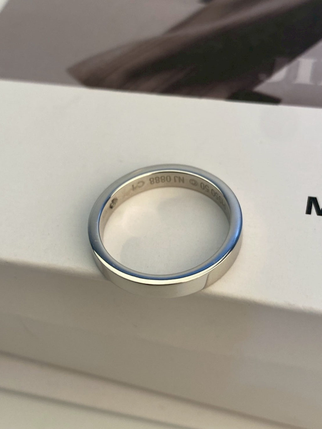 Cartier ring wedding band diamond
