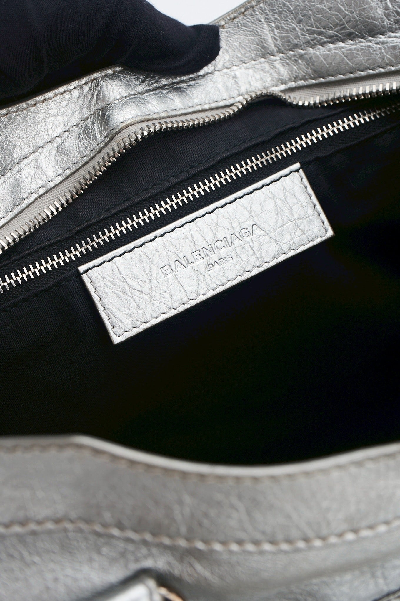 Balenciaga giant city silver