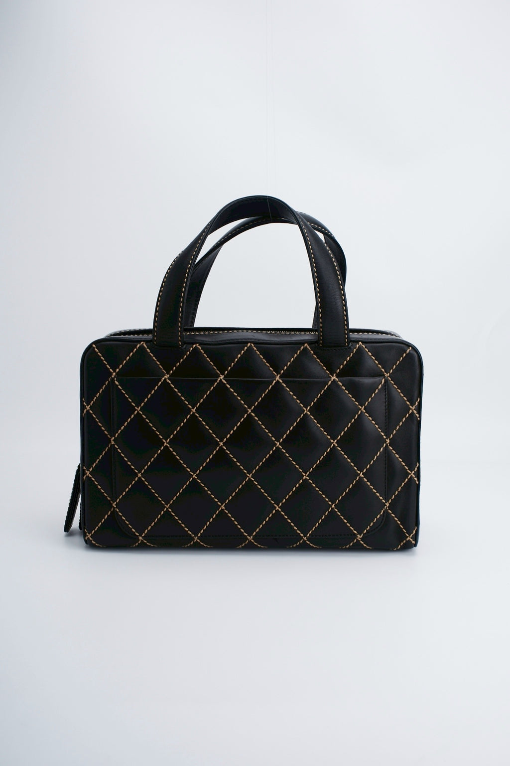 Chanel quilted hand bag