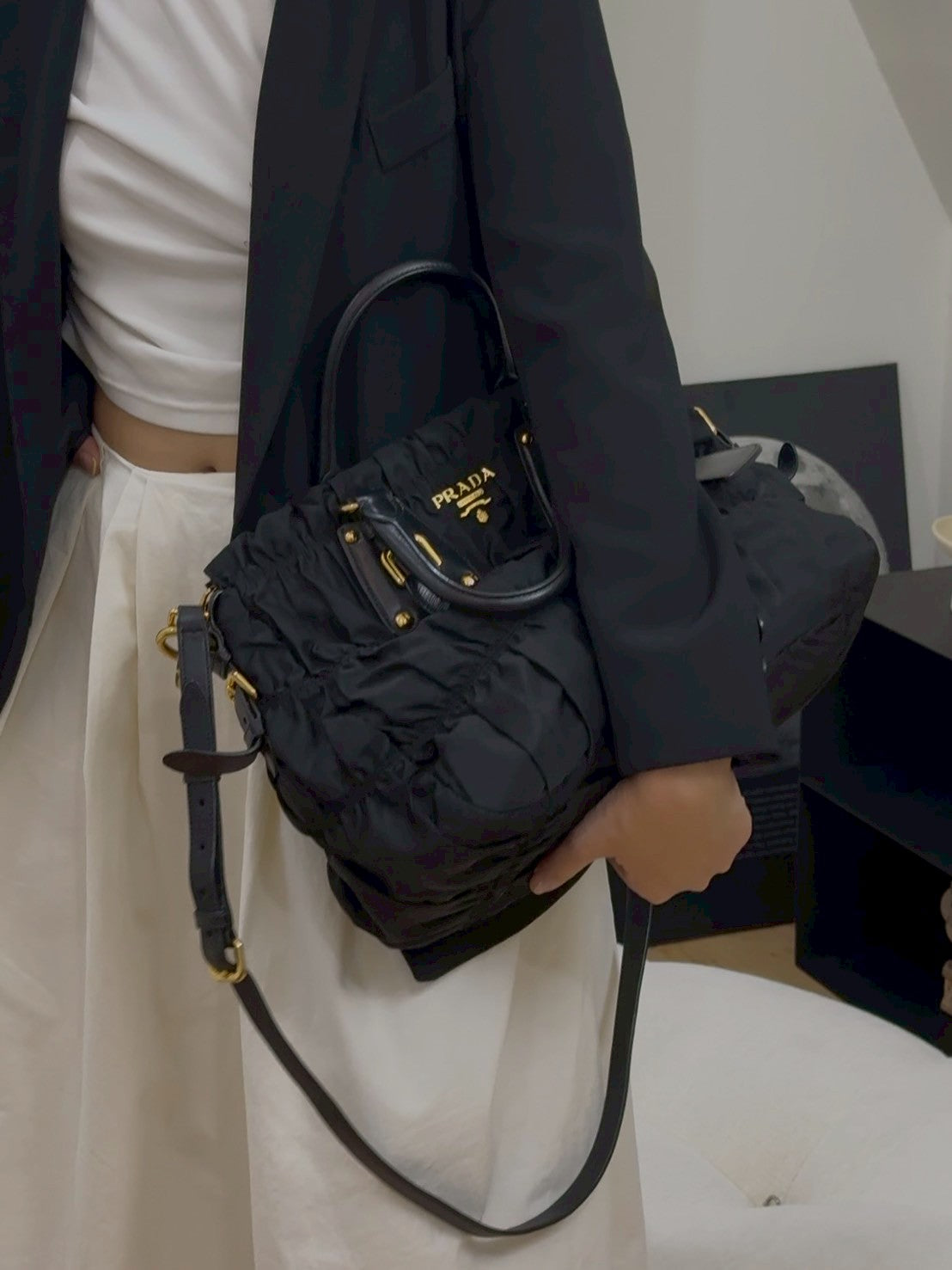 Prada 2way bag