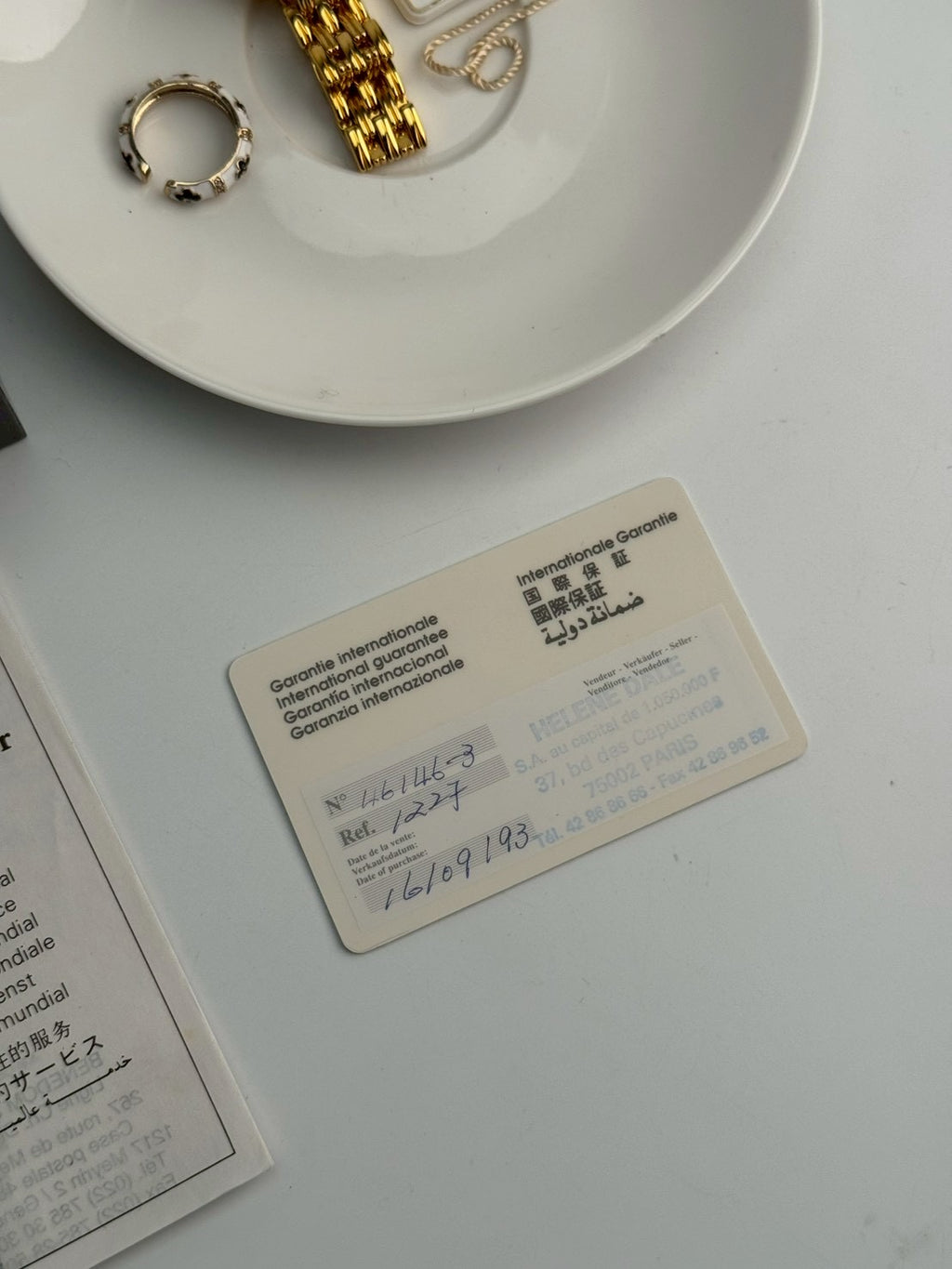 Dior 46-154-3 black dial c.1227