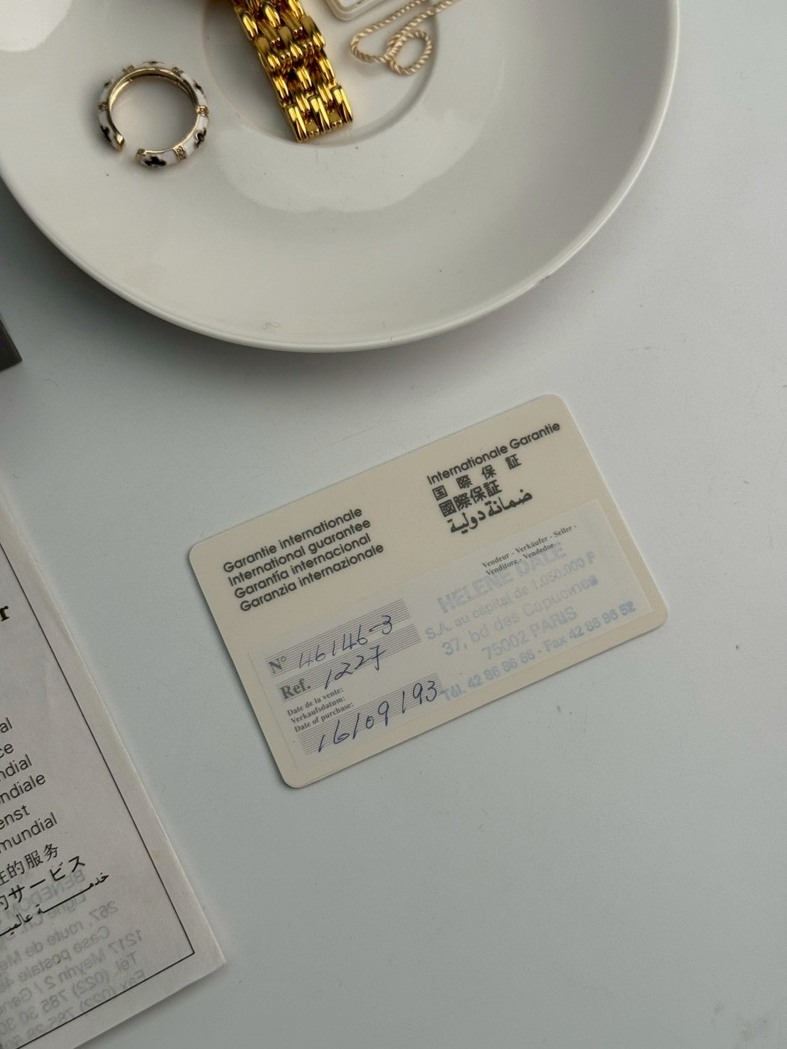 Dior 46-154-3 black dial c.1227