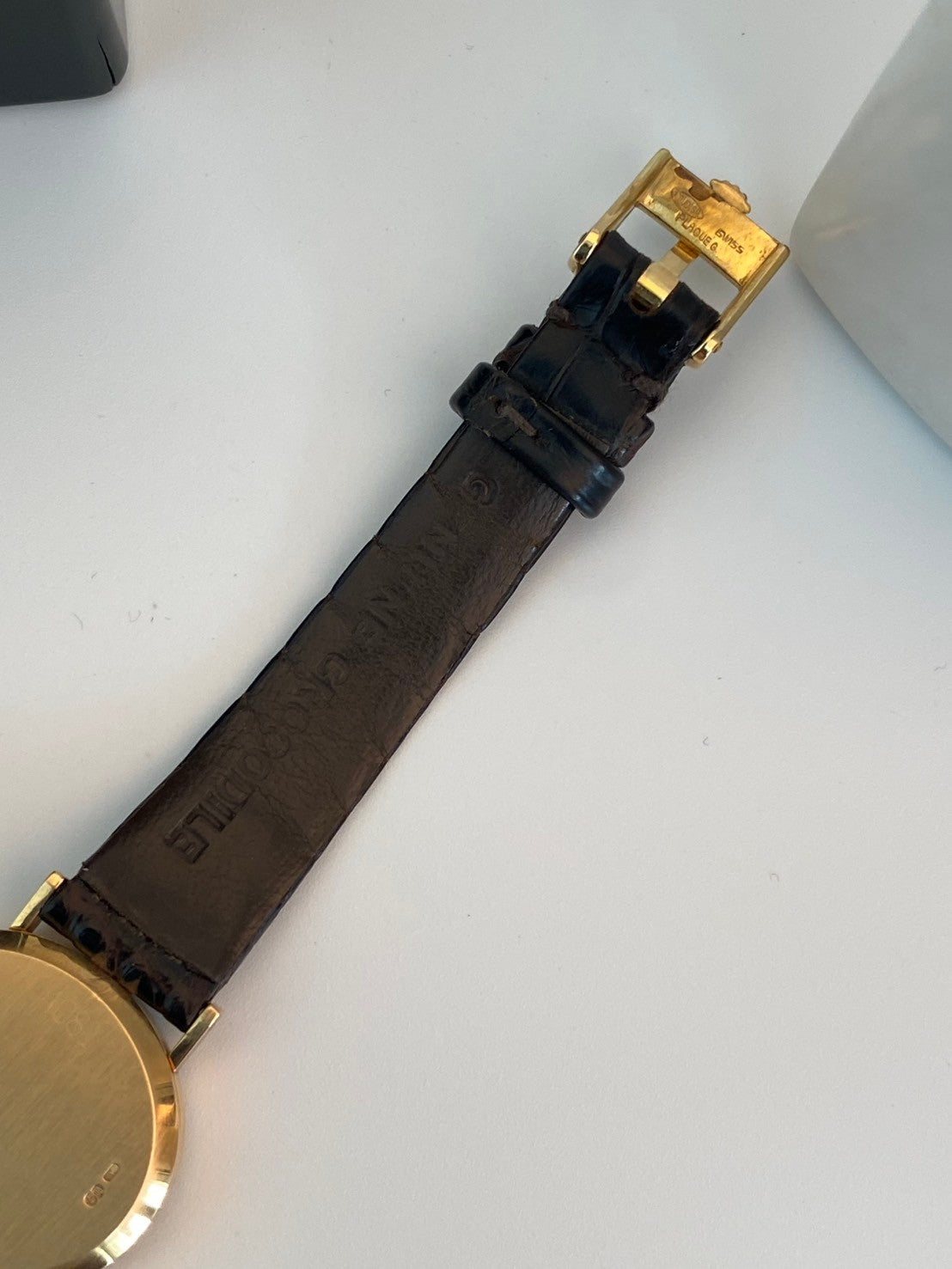 Rolex K18 YG cellini gold dial c.8675