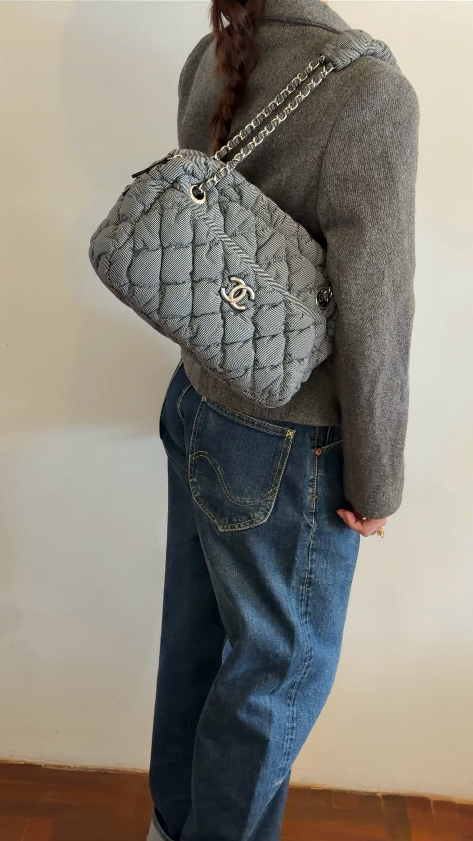 Chanel bubble quilted