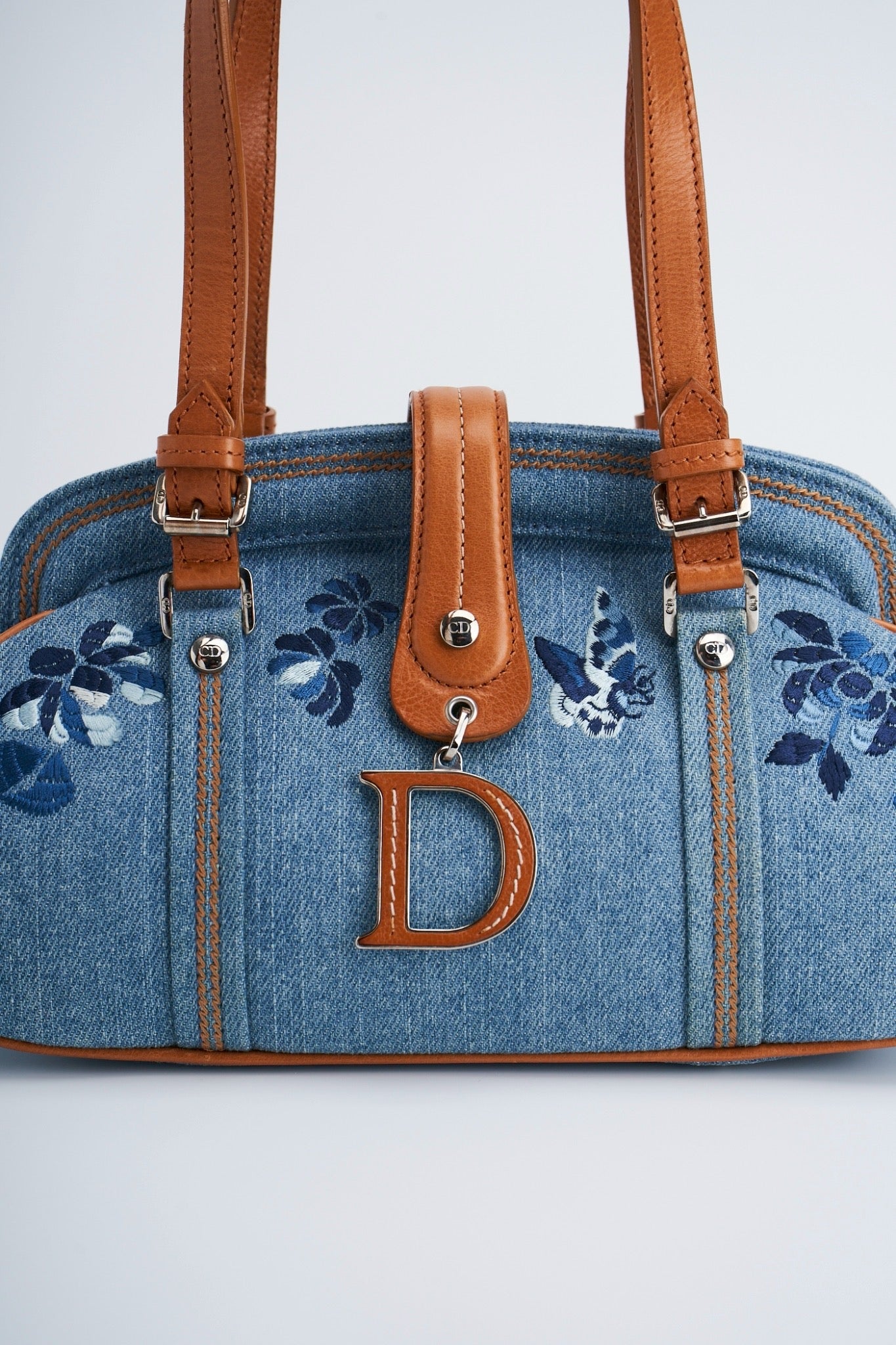 Dior detective denim floral