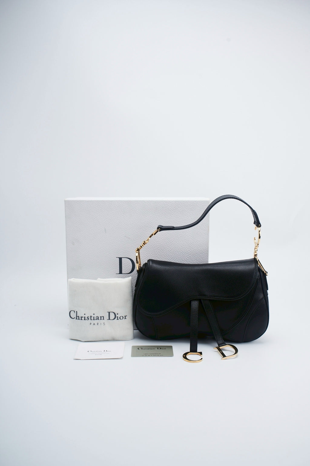 Dior double saddle