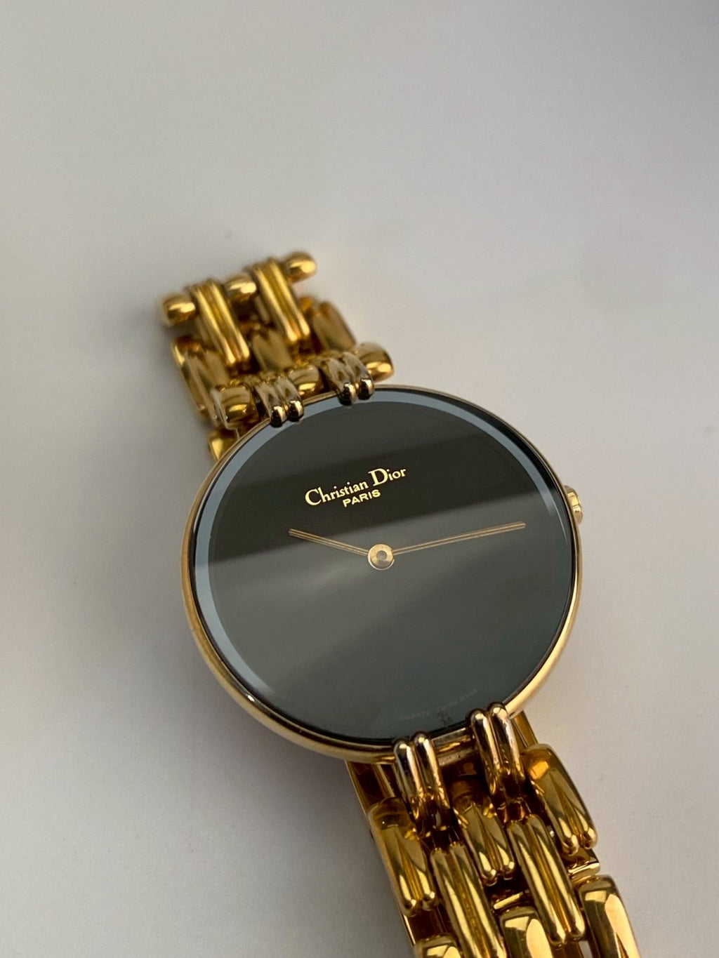 Dior 46-154-4 black dial gold