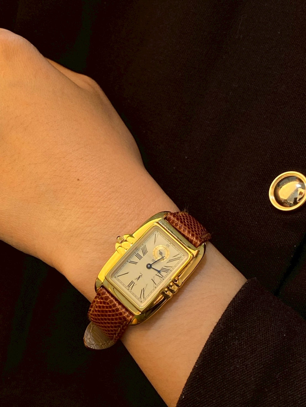 YSL vintage gold dial c.3669
