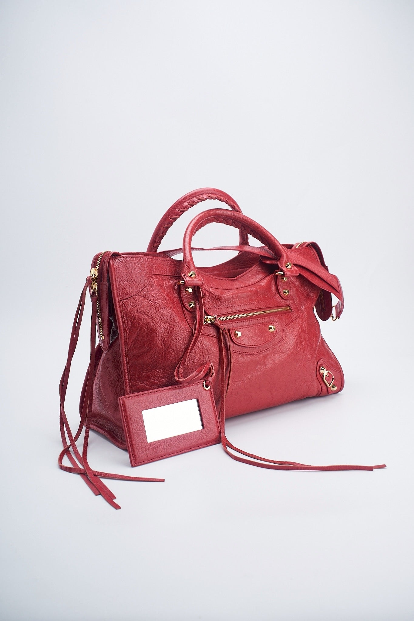 Balenciaga city red