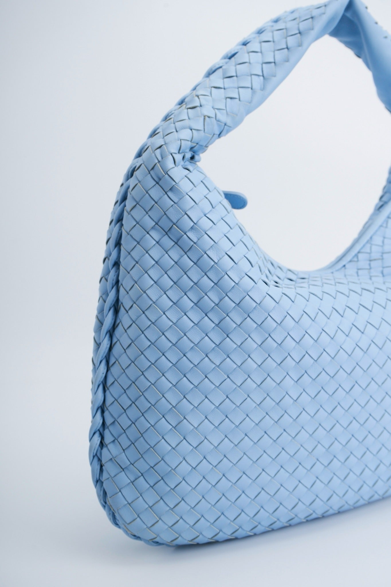 Bottega Veneta hobo blue Large