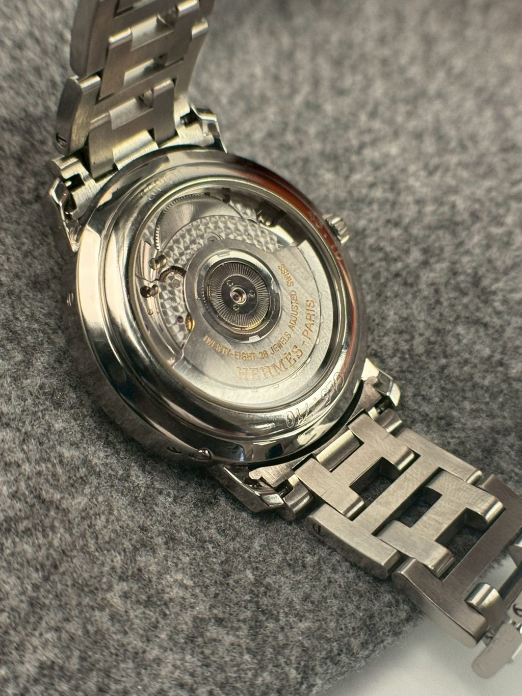 Hermes clipper chronograph c.6093