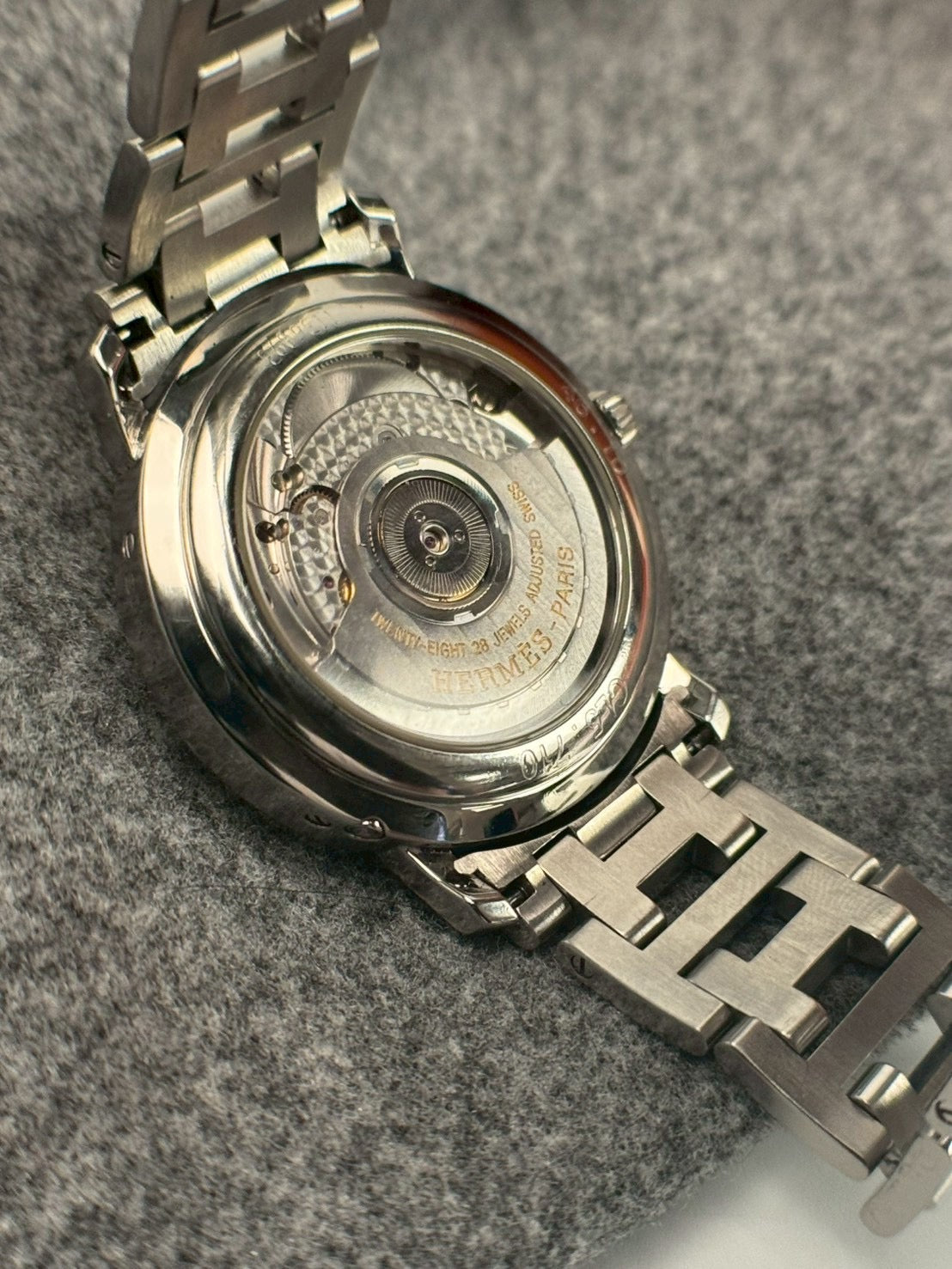 Hermes clipper chronograph c.6093