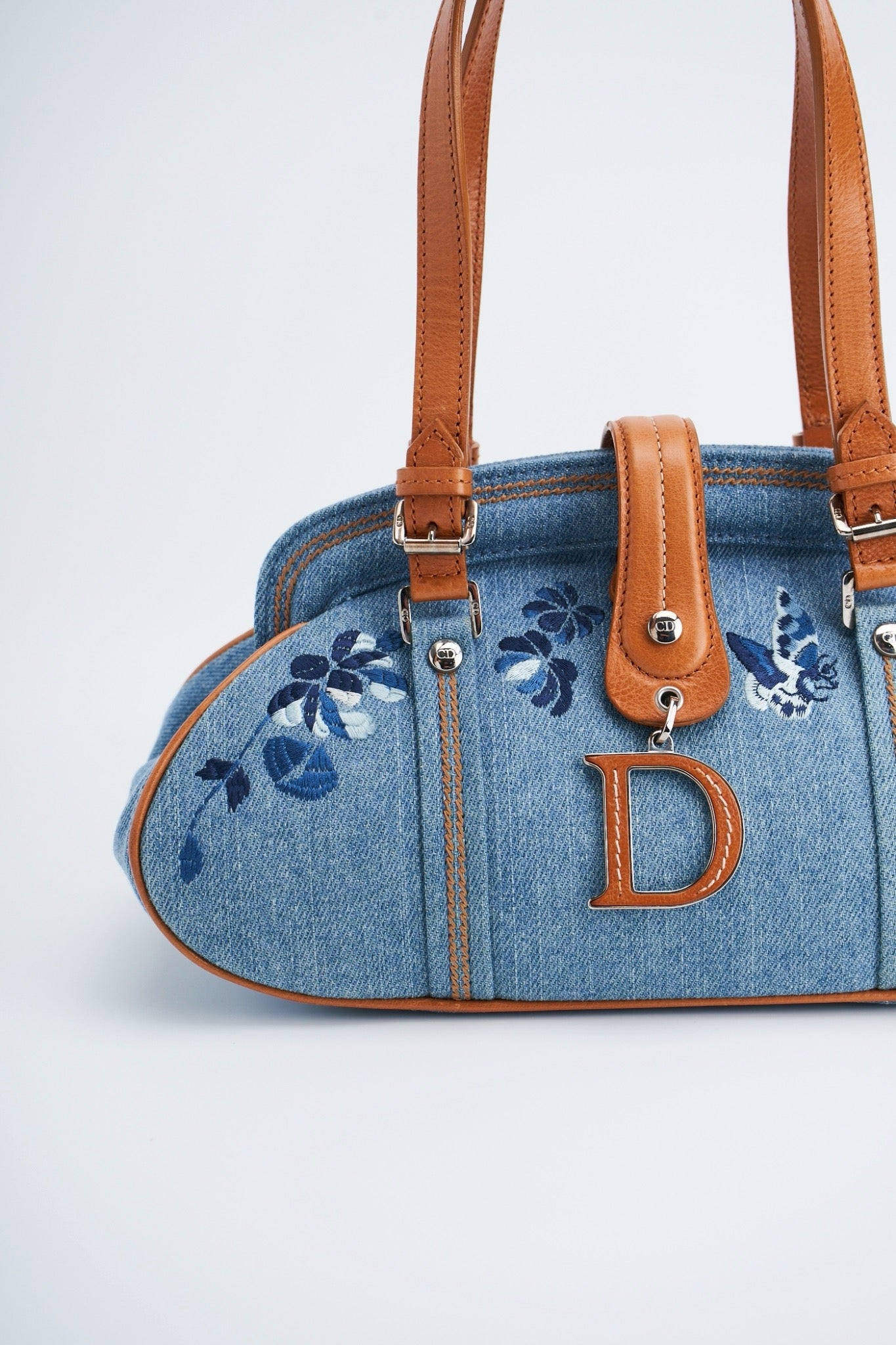 Dior detective denim floral
