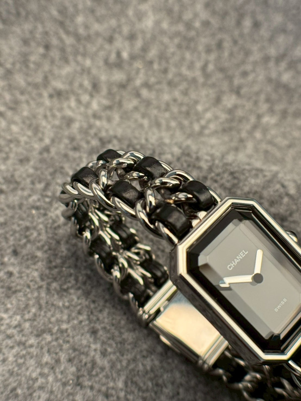 Chanel Premiere silver Lsize c.1607