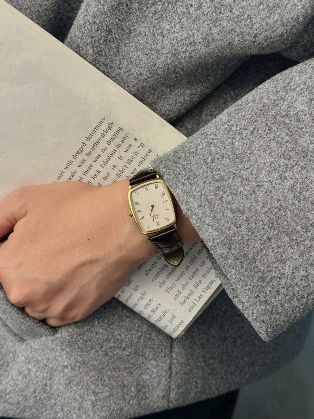 Omega deville chevron dial