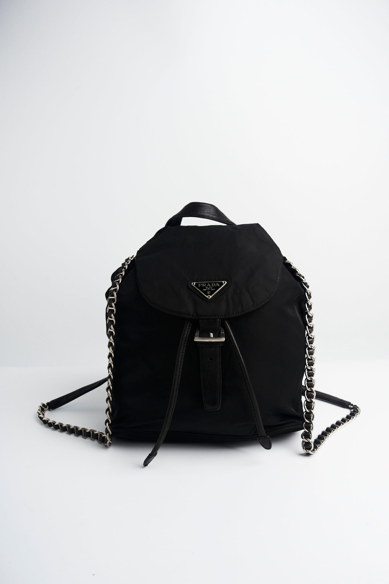 Prada chian backpack