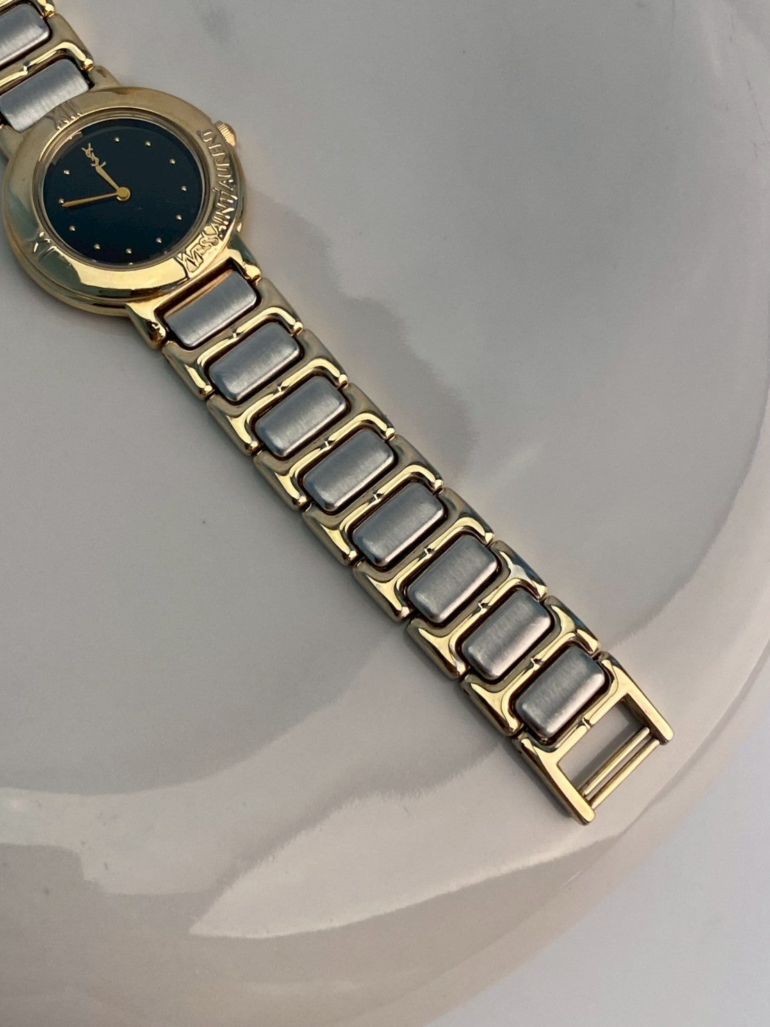 sl black dial twotone watch c.1314