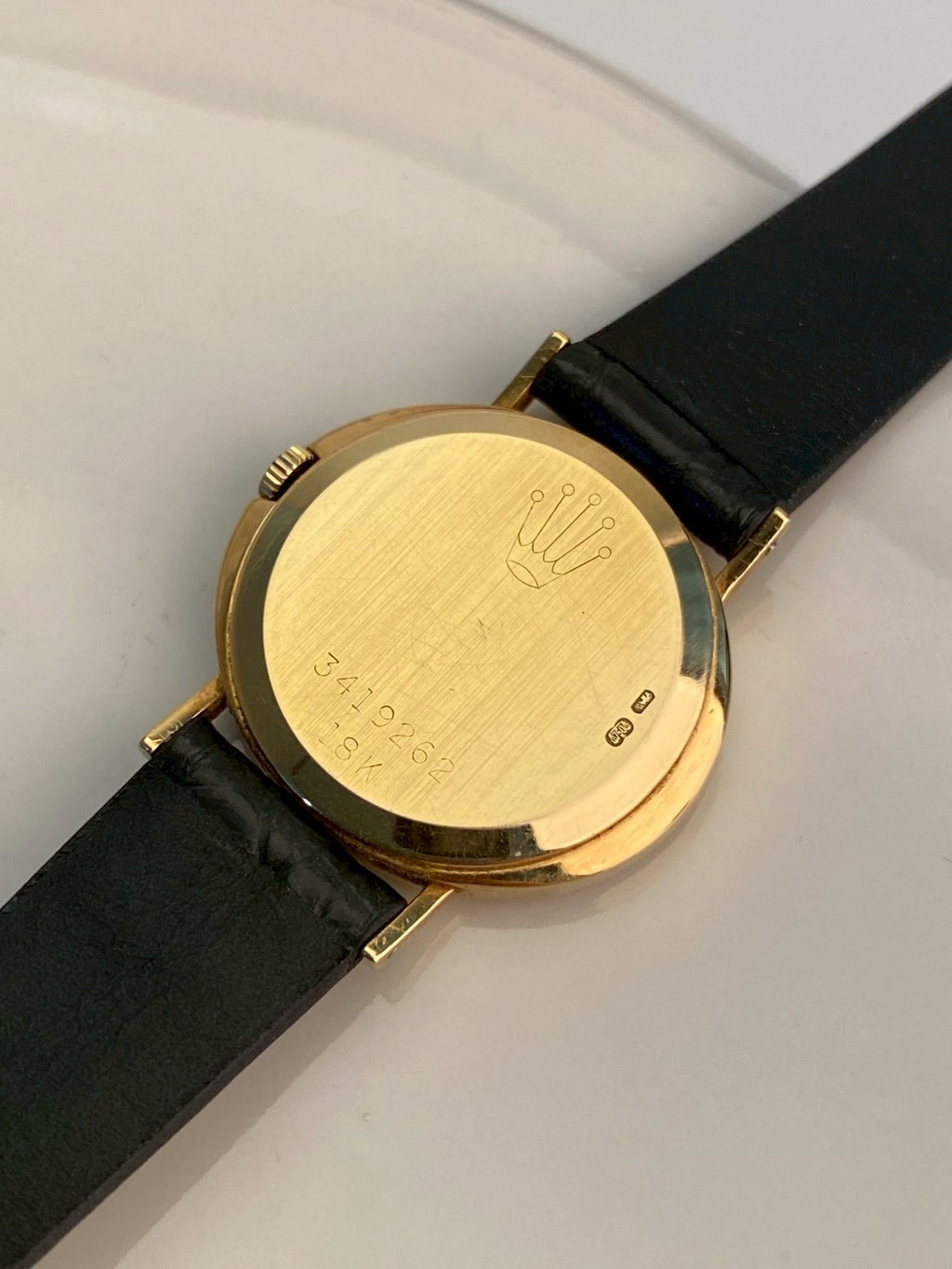 Rolex K18 YG cellini gold dial
