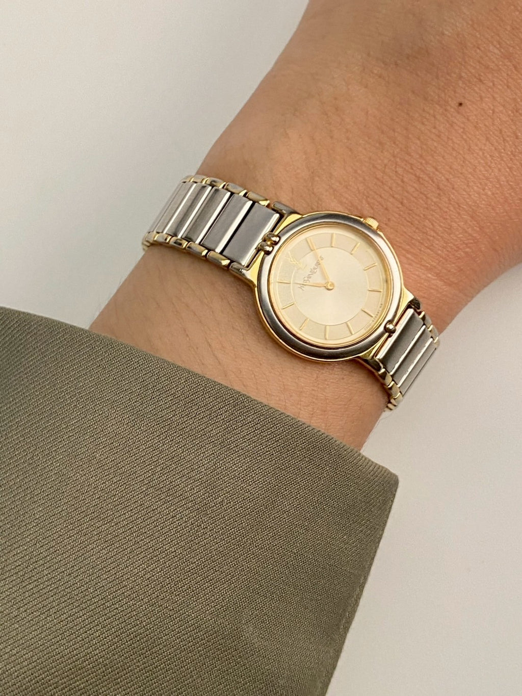 Ysl cream dial twotone c.1771