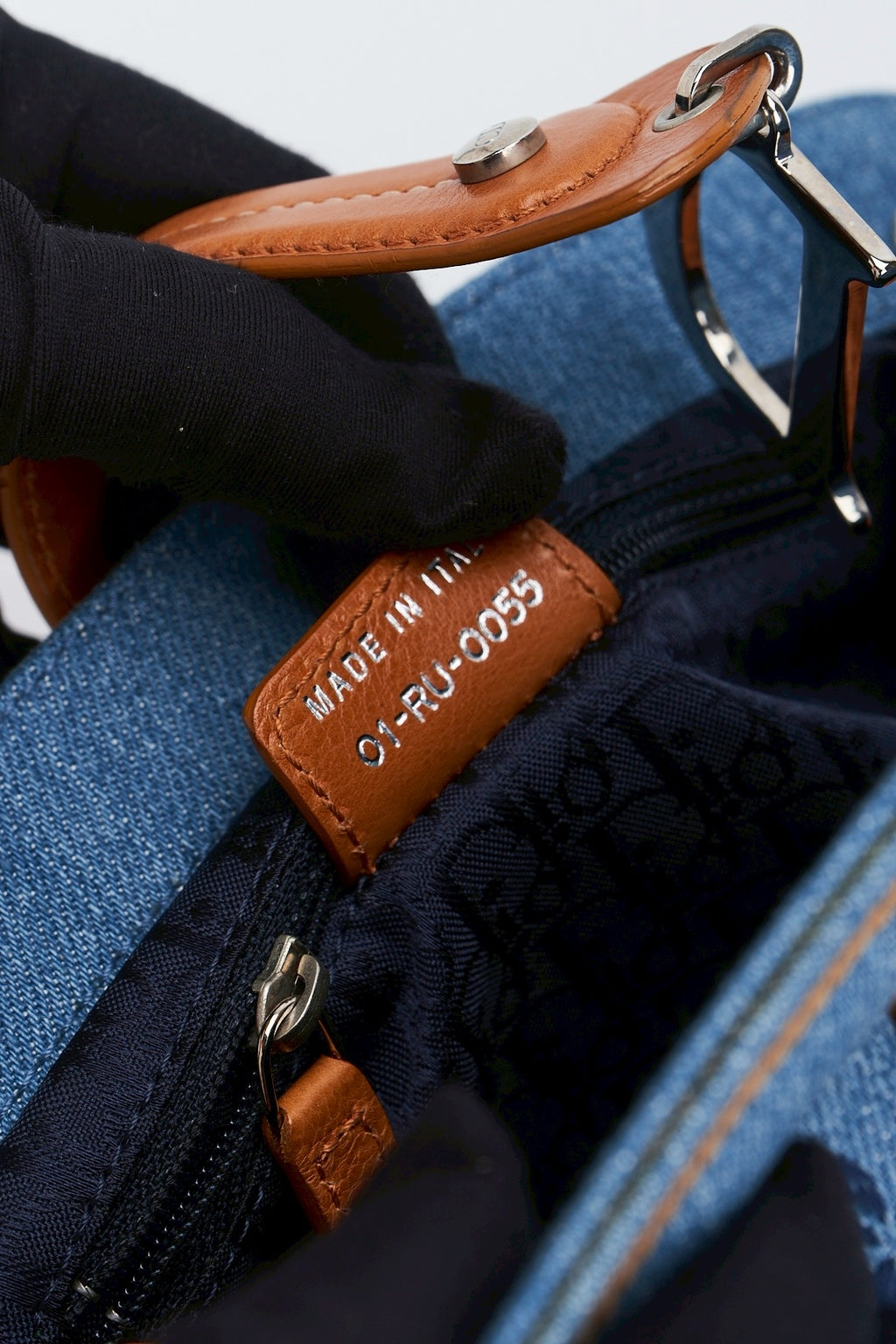 Dior detective denim floral