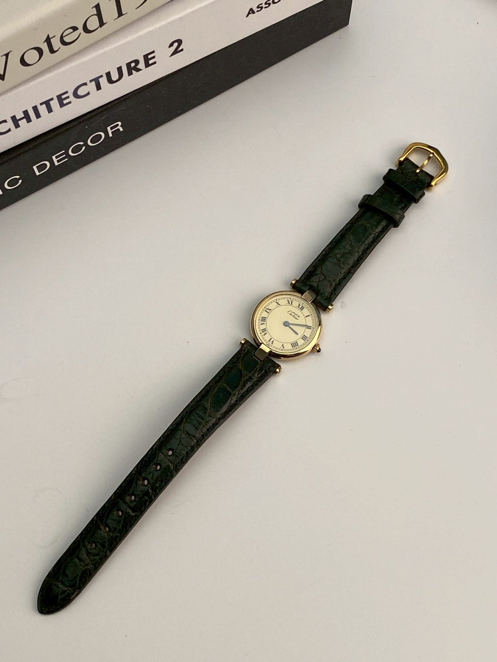 Cartier cream dial argent cilcle c.1750