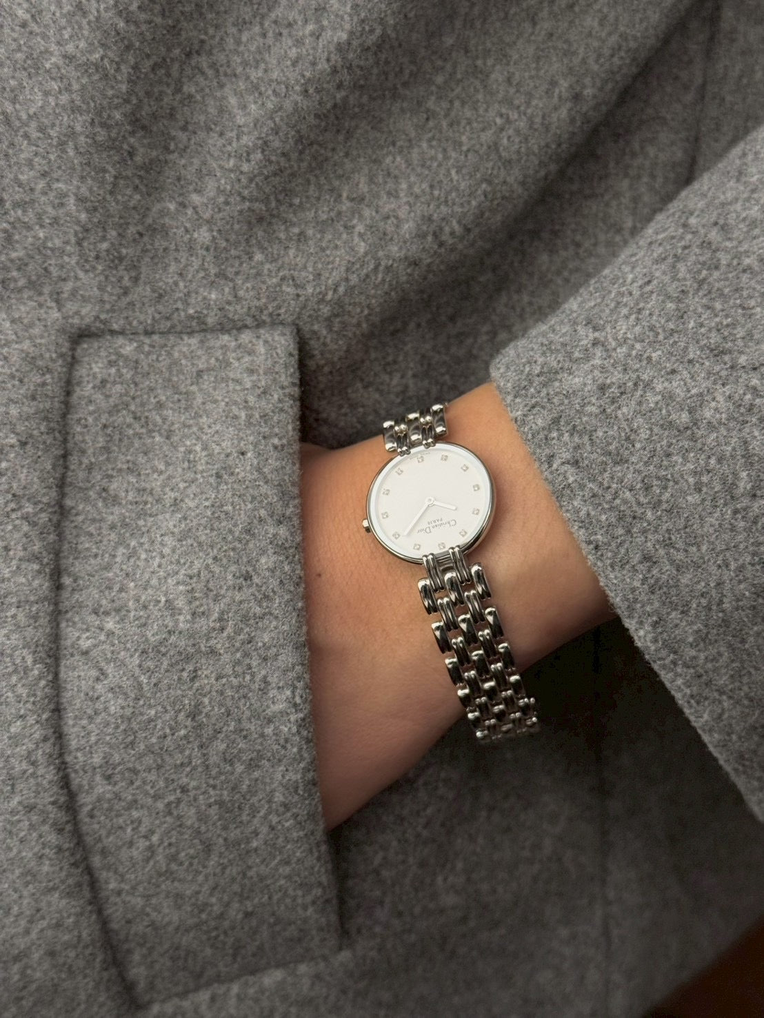 Dior diamond white dial c.1662