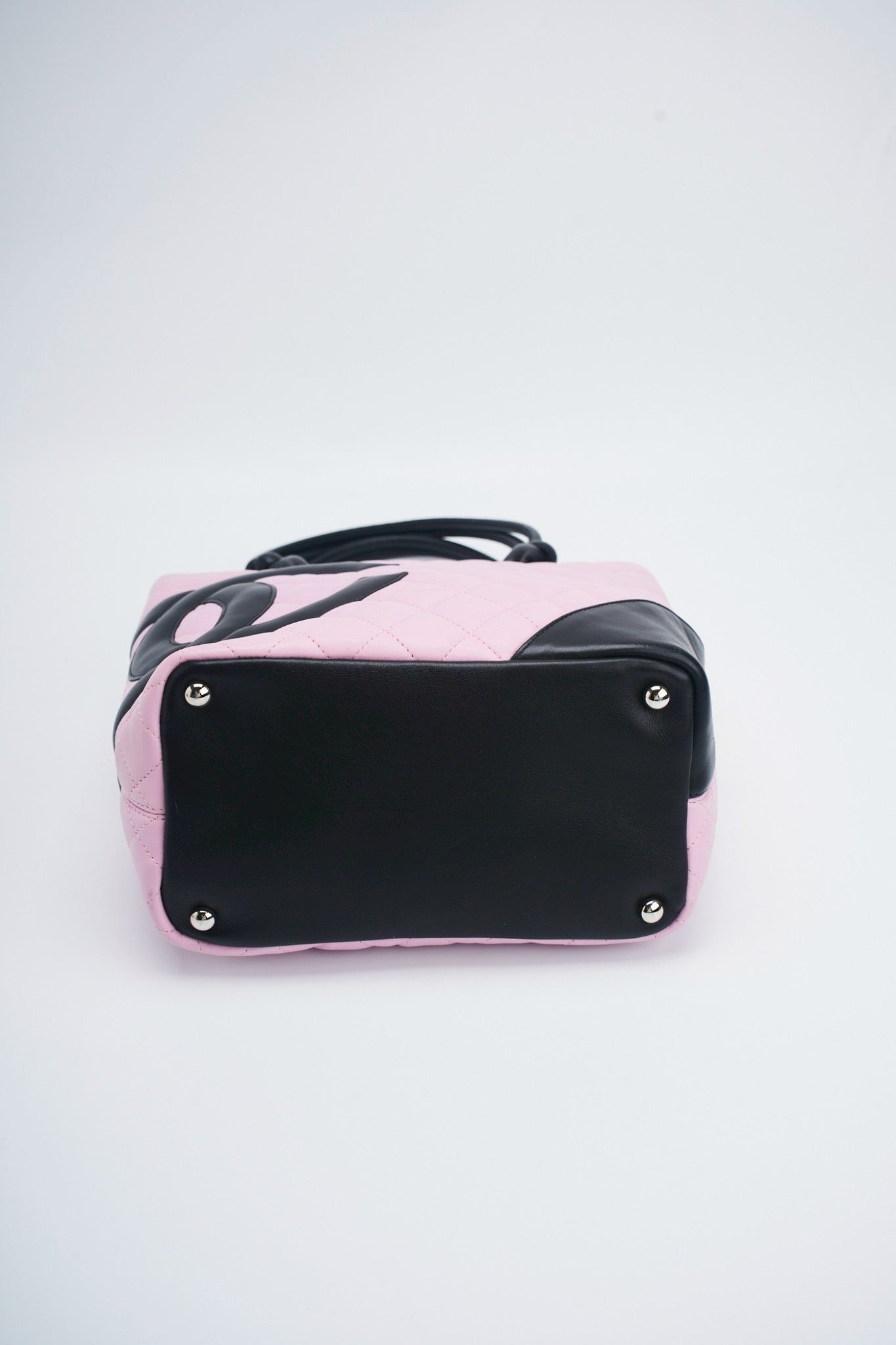 Chanel cambon mini tote pink