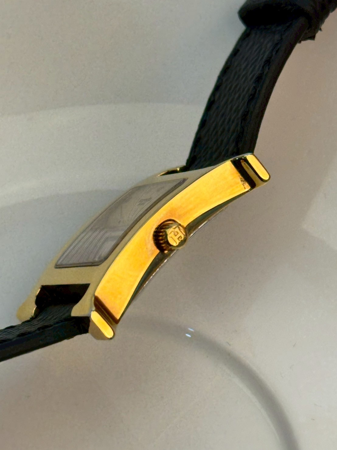 Hermes cream dial H c.9698