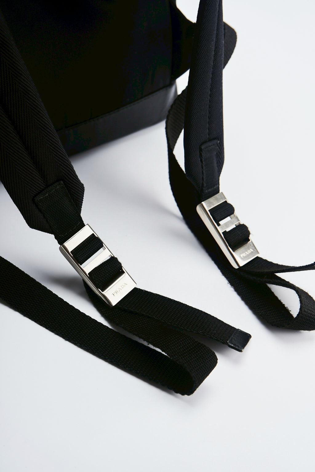 Prada nylon blackpack