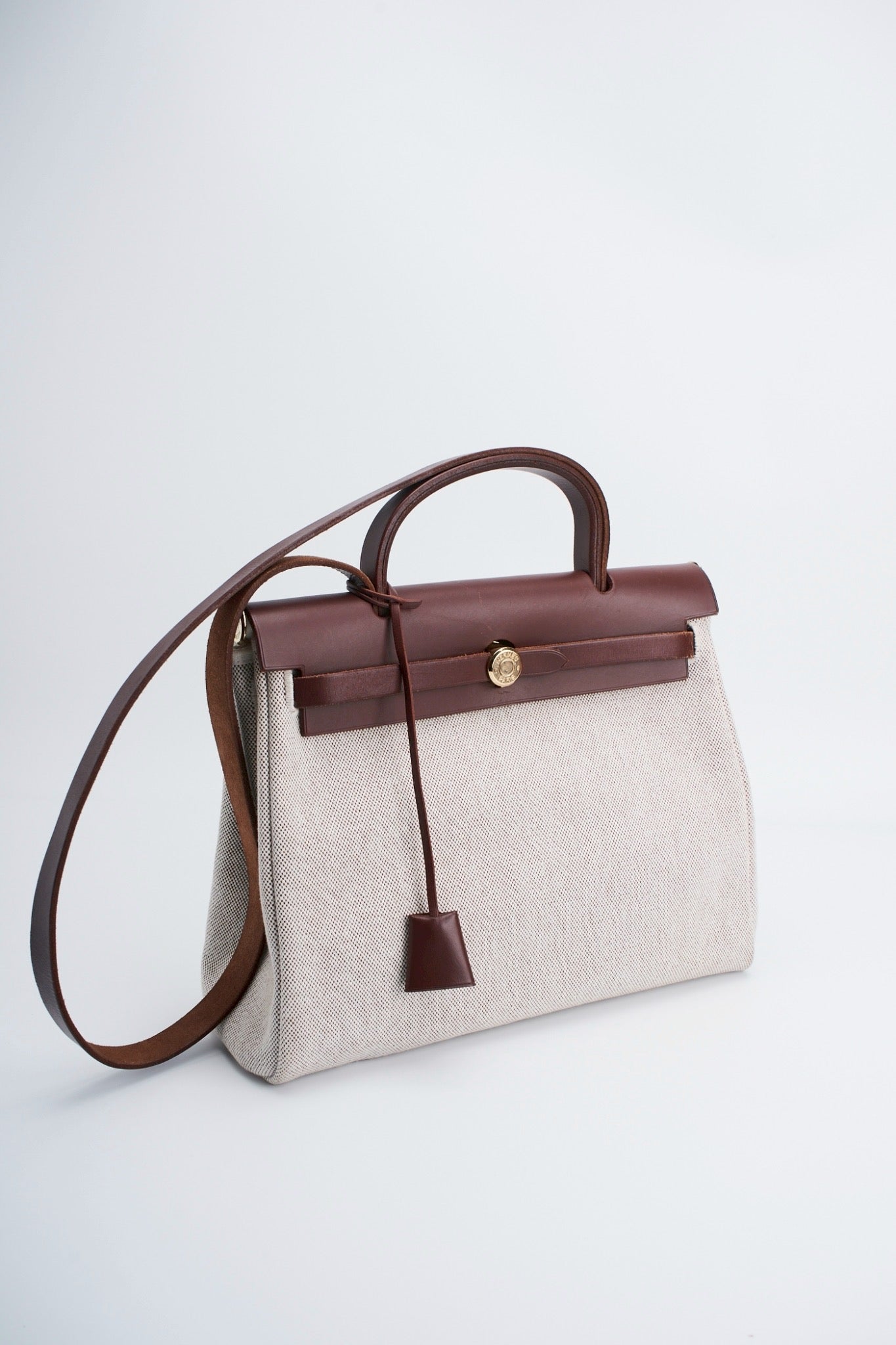 Hermes herbag31 redbrown