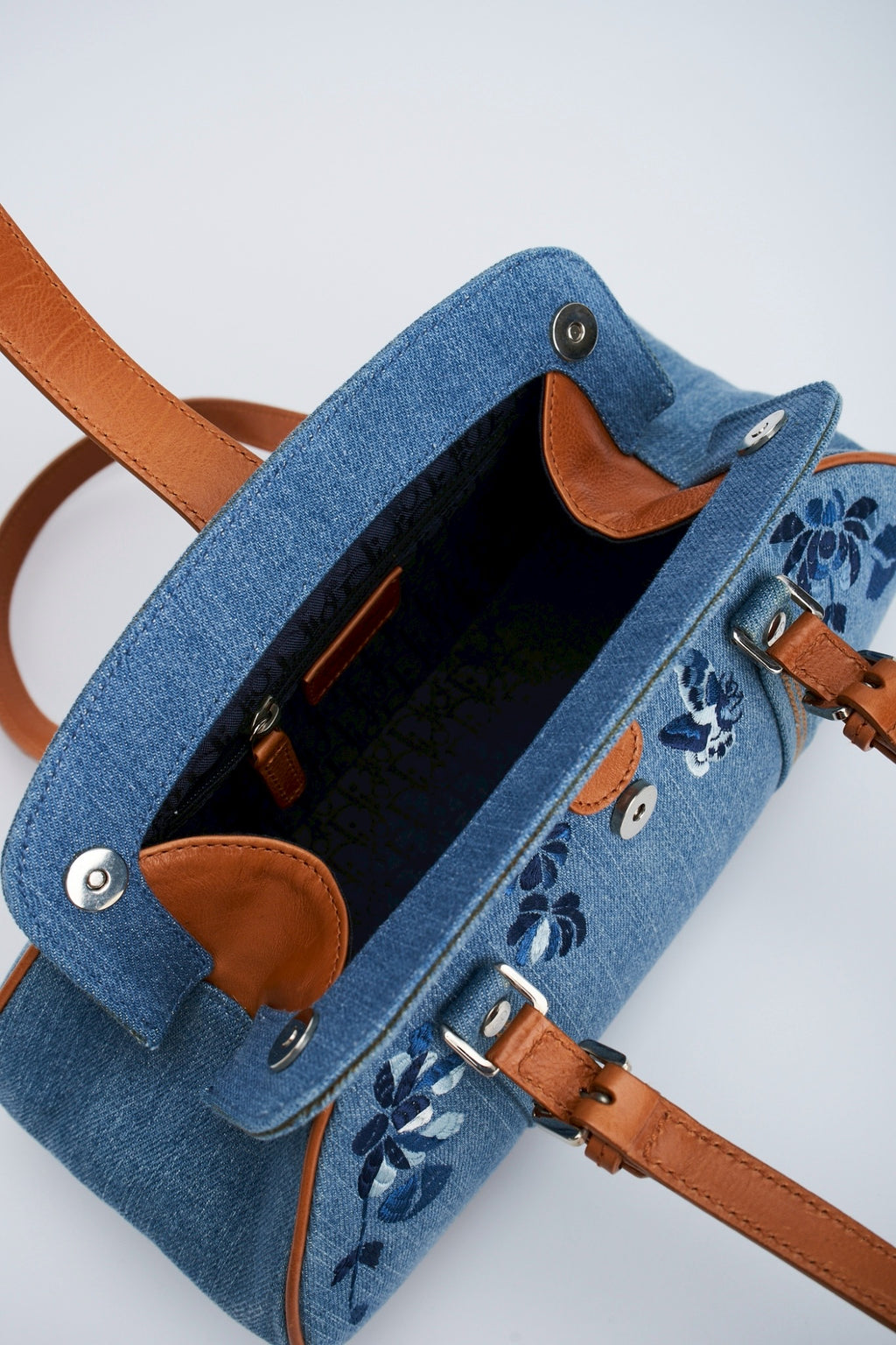 Dior detective denim floral