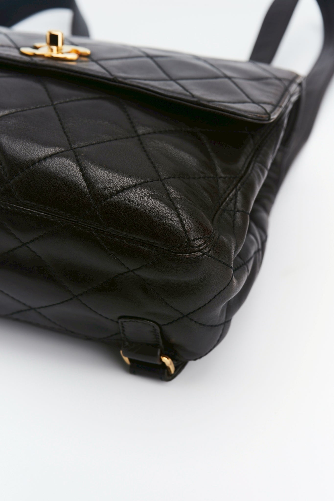 Chanel lambskin backpack