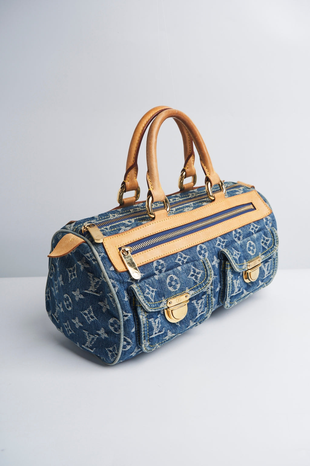 Louis vuitton denim handbag