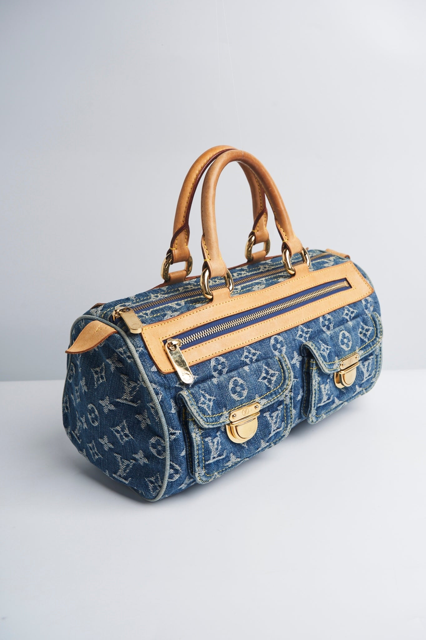 Louis vuitton denim handbag