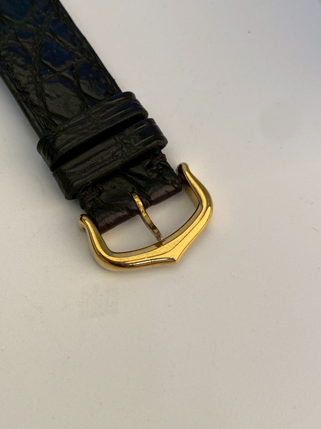 cartier tank gold dial LM c.0005
