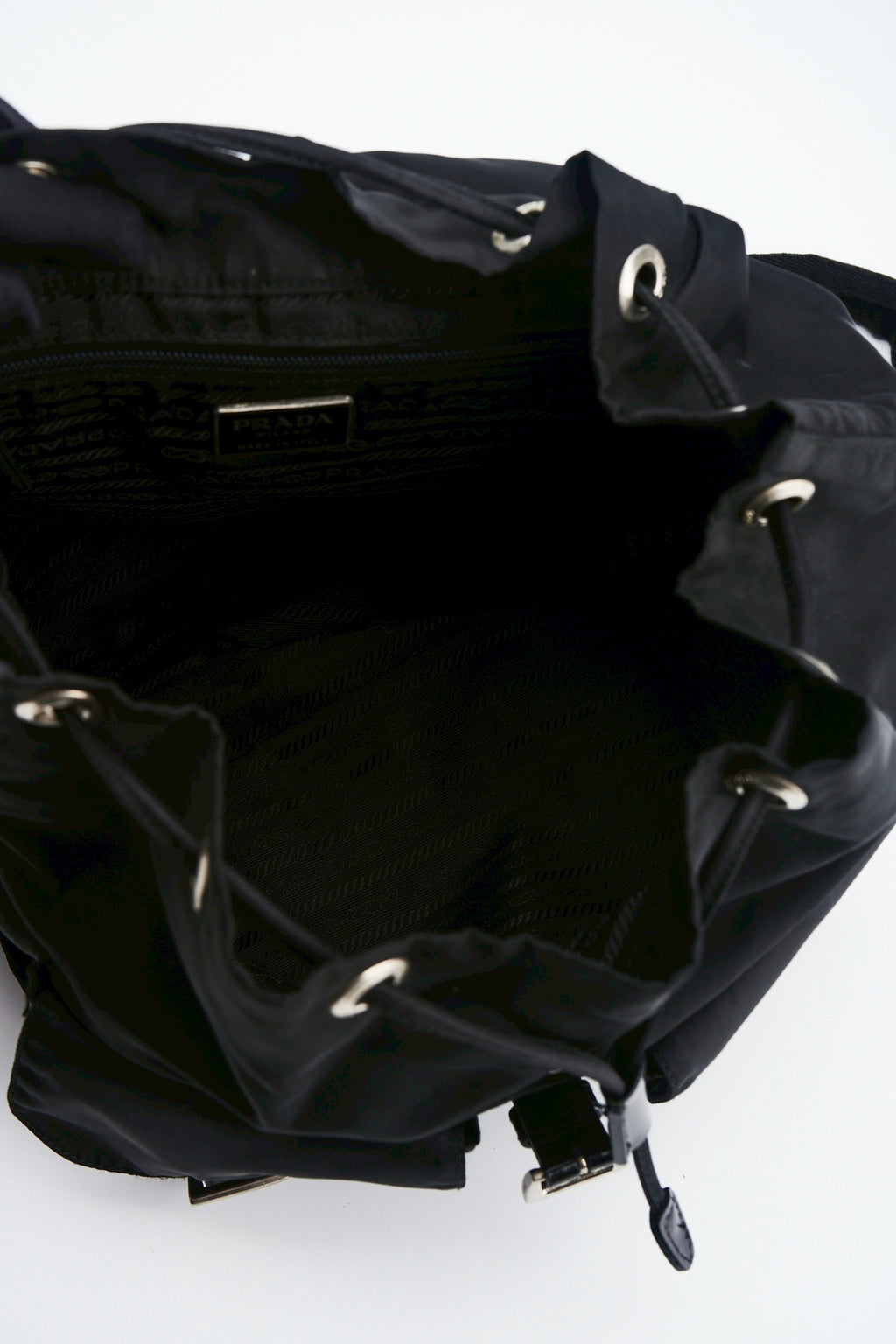 Prada nylon blackpack