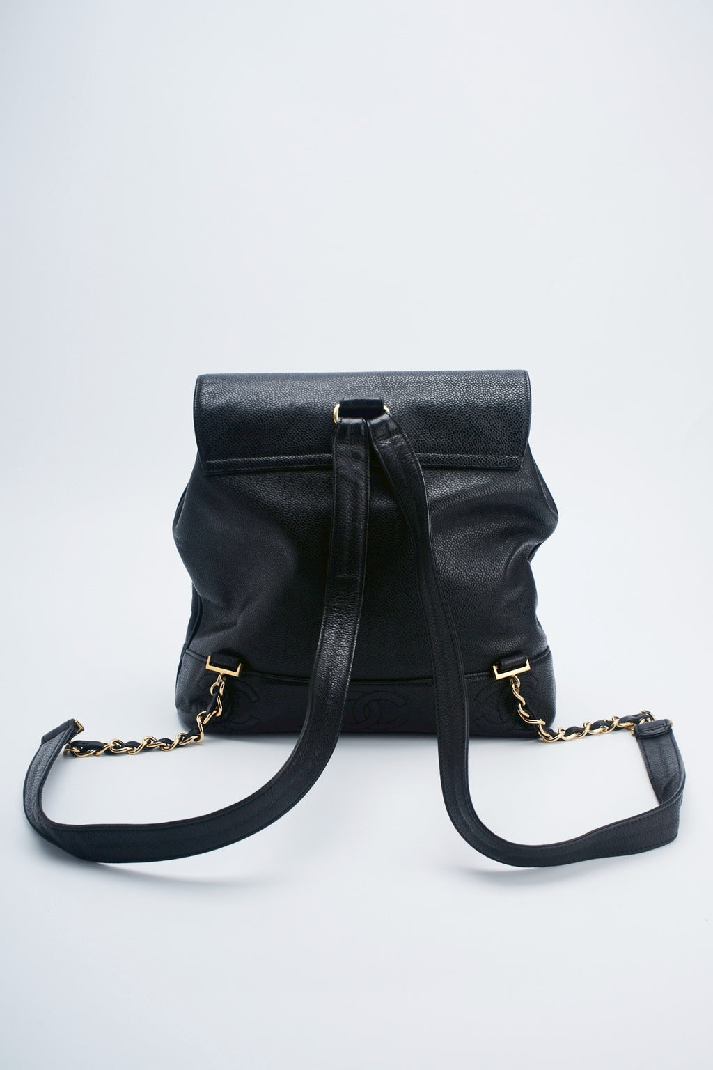 Chanel caviar backpack