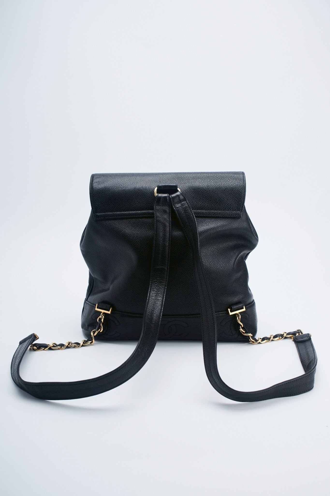 Chanel caviar backpack
