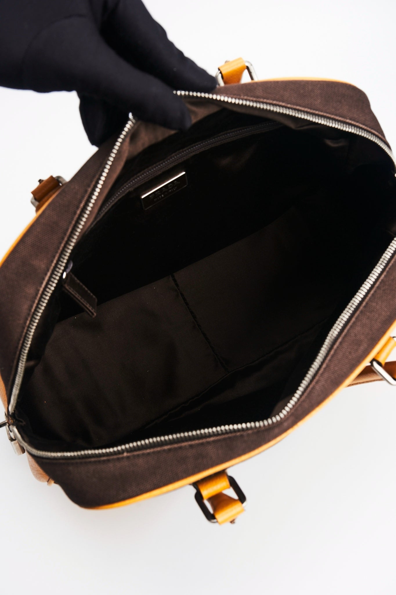 Prada cloth handbag
