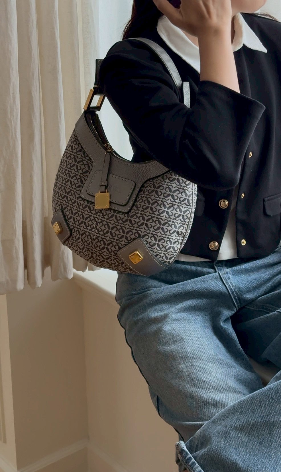 Loewe canvas hobo