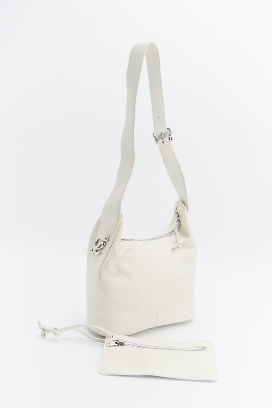 Loewe shoulder bag white color