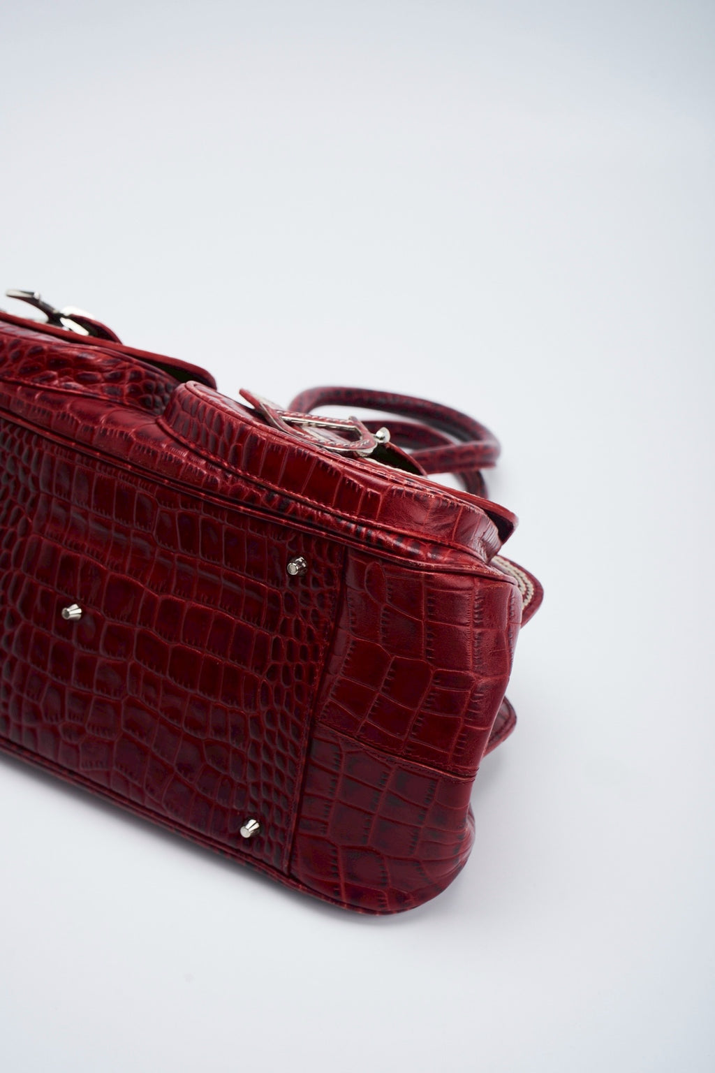 Dior detective crocodile leather