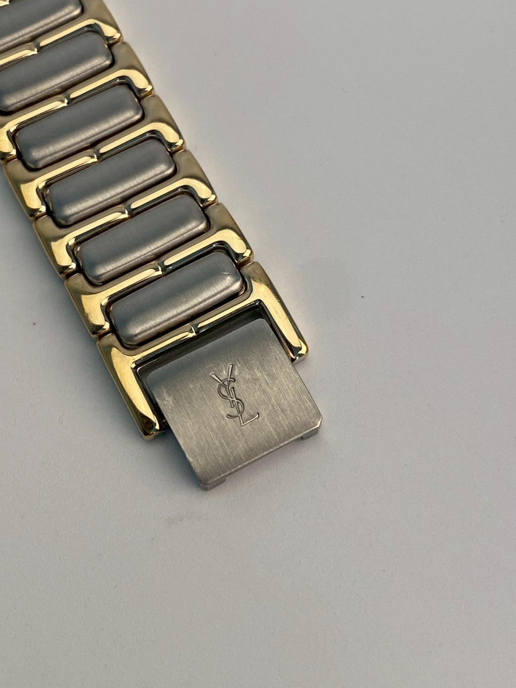 Ysl black dial twotone watch c.0091