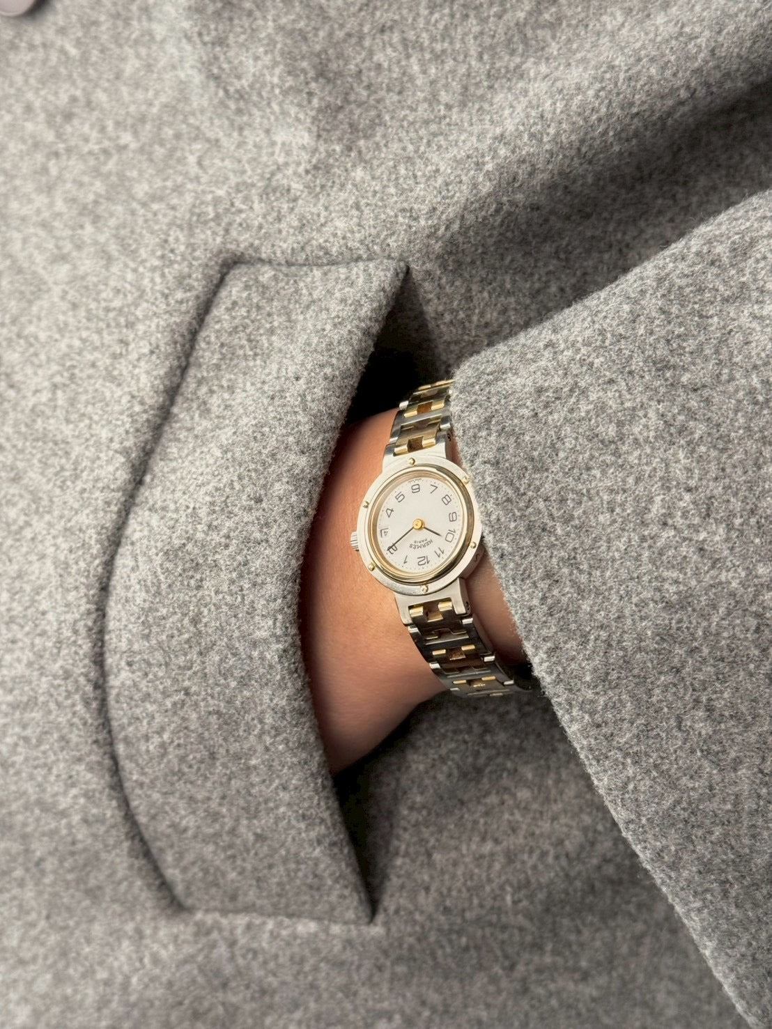 Hermes circel two-tone c.5091
